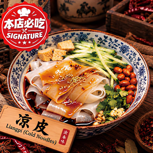 Cold Noodles / 凉皮