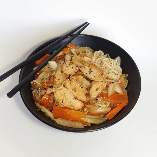Japanese-Style Noodle Bowl