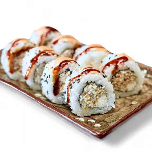 Crunchy Crab Roll (8 pcs)