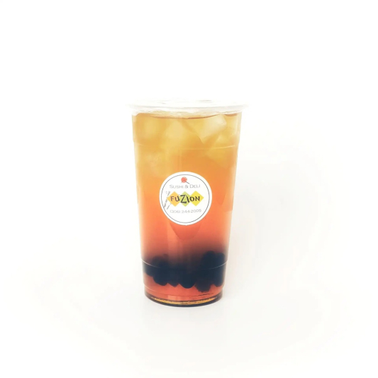 Peach Bubble Tea