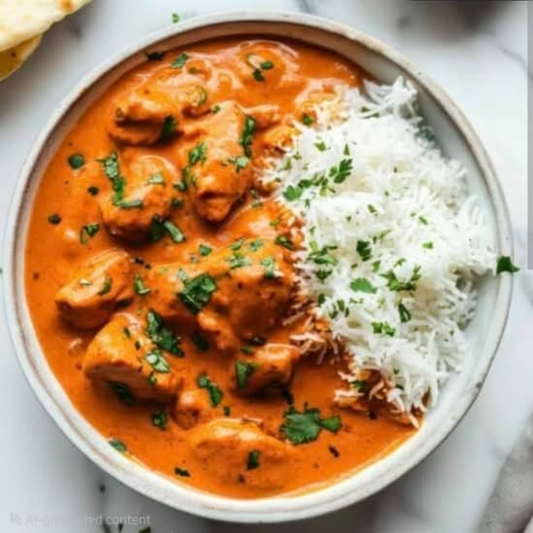 Butter Chicken Bowl & Salad