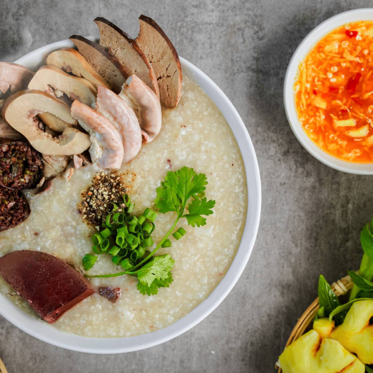 Pork Offal Porridge / Ch&aacute;o L&ograve;ng