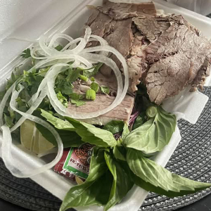 P02. Eye Round Steak and Brisket Pho