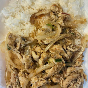 RP1. Lemongrass Chicken Rice Platter