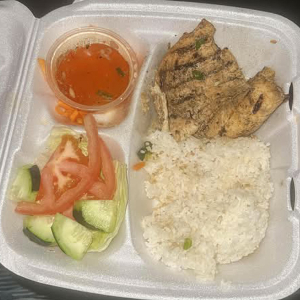 BR7. Grilled Chicken Broken Rice
