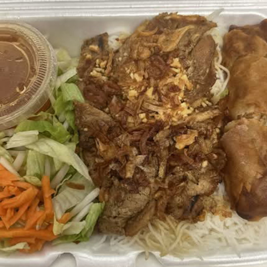 RR3. Grilled Pork and Spring Roll Vermicelli