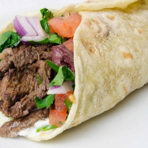 Beef Donair Wrap