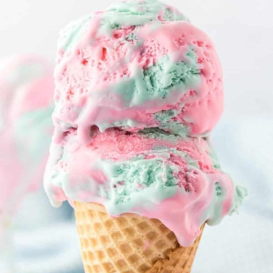 Cotton Candy Hard Ice Cream