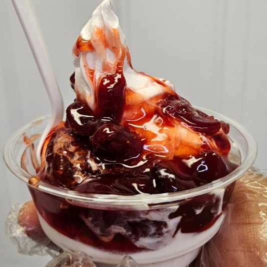 Raspberry Sundae