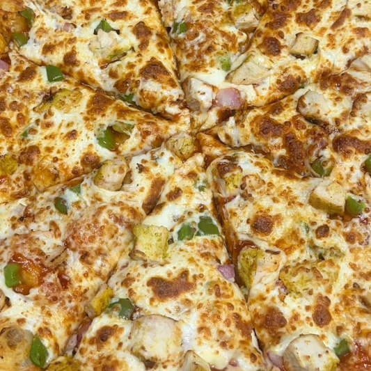 Butter Chicken Pizza
