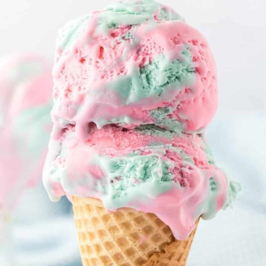 Cotton Candy Hard Ice Cream