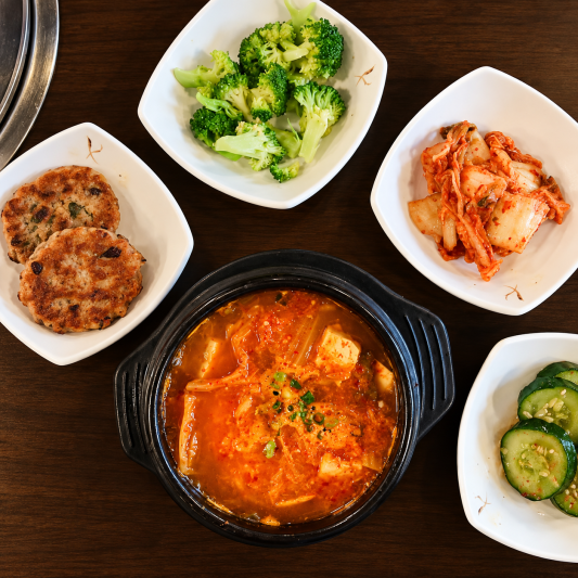 Seafood Soft Tofu Stew / 해물 순두부찌개