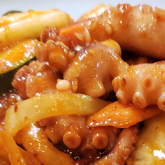 Spicy Stir-Fried Octopus / 낙지볶음