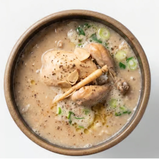 S10. Perilla Sed Ginseng Chicken Soup (들깨 삼계탕)