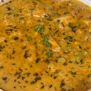 121. Matar Paneer