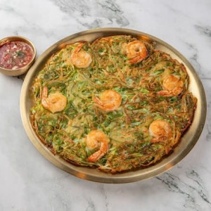 Shrimp Seafood Pancake / 새우 해물파전