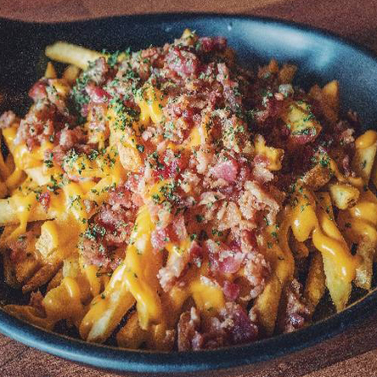 Bacon & Cheese Sauce Fries (베이컨치즈 감자튀김)