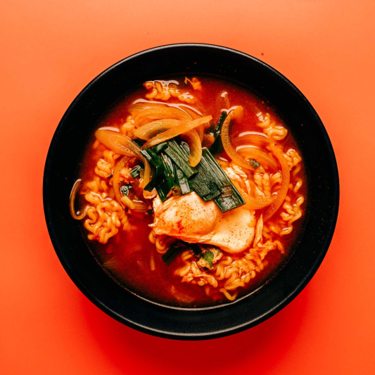 Spicy Ramen Noodle Soup