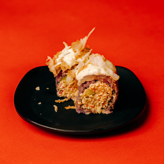 Onion Crunch Albacore Roll
