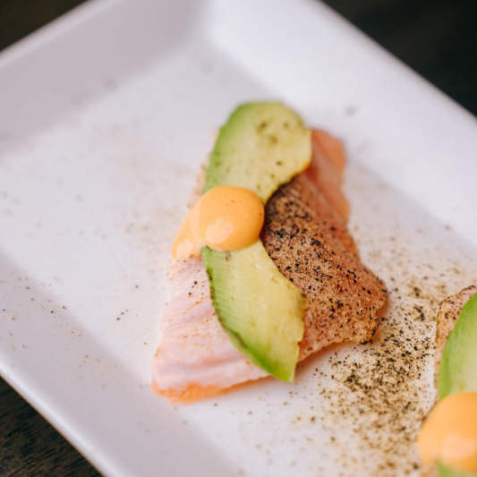 Seared Salmon Carpaccio