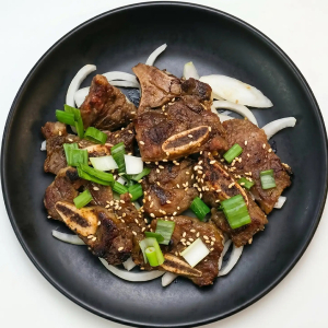 Galbi Rice Dish