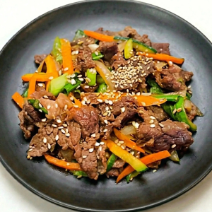 Bulgogi Rice Dish