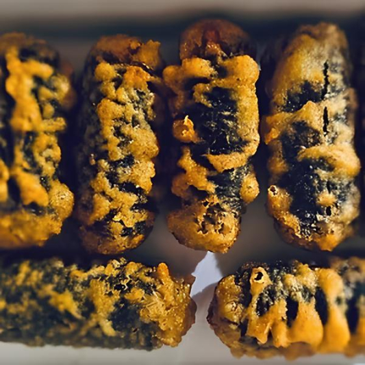 Deep-Fried Laver Rolls