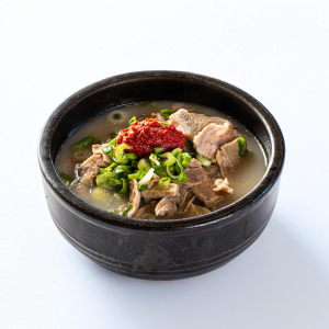 Pork Soup with Korean Sausage & Rice 순대국밥