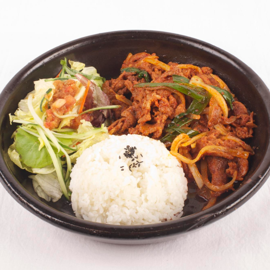 Pork Bulgogi Rice Bowl 돼지불고기덮밥