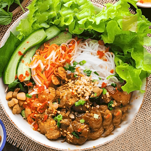 #12 B&uacute;n Thịt Nướng