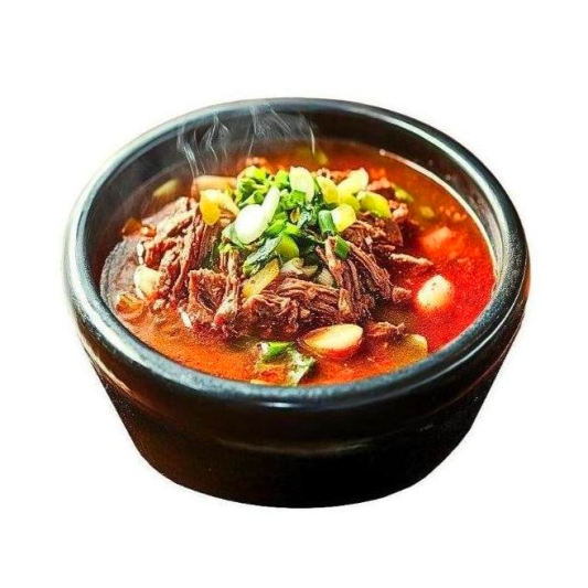 6. Traditional Korean Spicy Beef Soup (Yukgaejang)