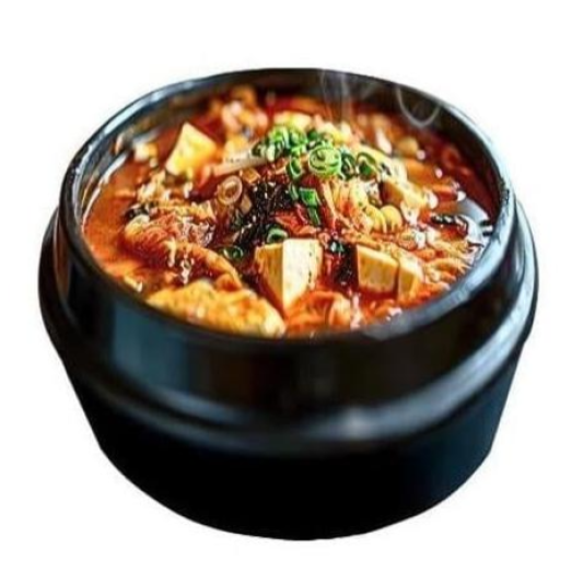 Traditional Korean Soft Tofu Soup (Sundubu)