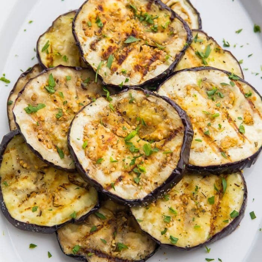 Eggplant Plate (6 pcs)