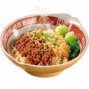 Noodles / Rice Noodles with Pea & Minced Pork 非遗豌杂面