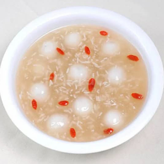Sweet Rice Balls in Fermented Glutinous Rice Soup 醪糟汤圆