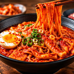 Spicy Chewy Noodles