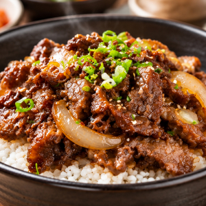 Bulgogi over Rice