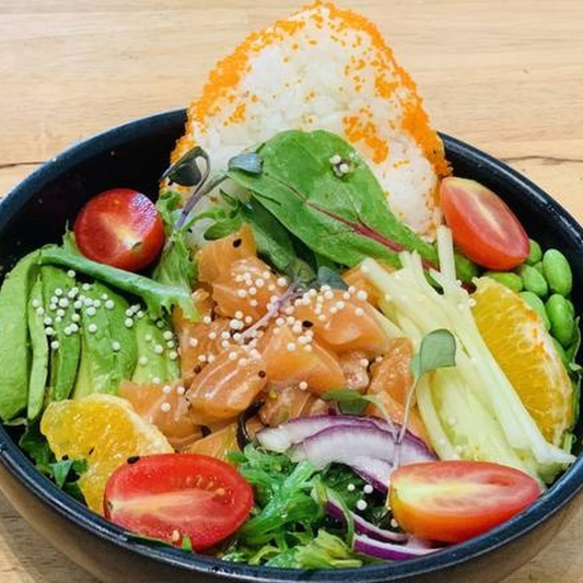 Oishii Salmon Poke Bowl