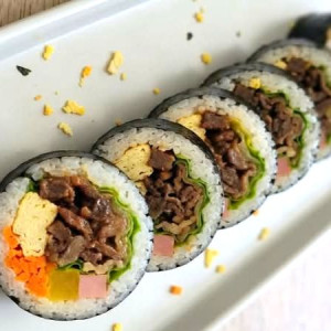 Pork Galbi Gimbab