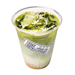 Mango Coconut Matcha Latte