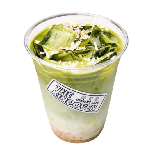 Mango Coconut Matcha Latte