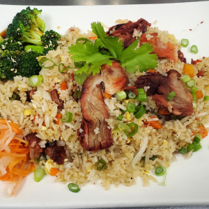 32. BBQ Red Pork Rice