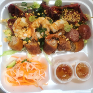 40. Bun Cha Gio Tom Thit Nuong
