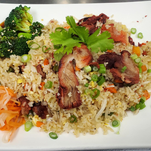 32. BBQ Red Pork Rice
