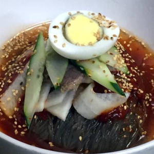 S6. Chilled Spicy Mixed Buckwheat Noodles 비빔냉면