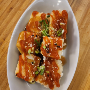 Spicy Agedashi Tofu (6 pcs)