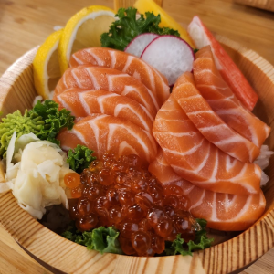 Donburi Salmon & Ikura