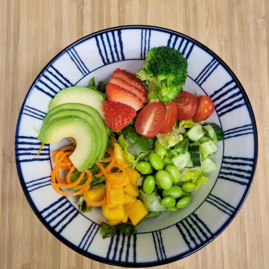 Poke Bowl with Vegetables