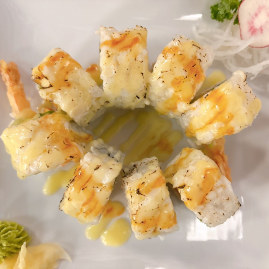 Aburi Scallop Roll