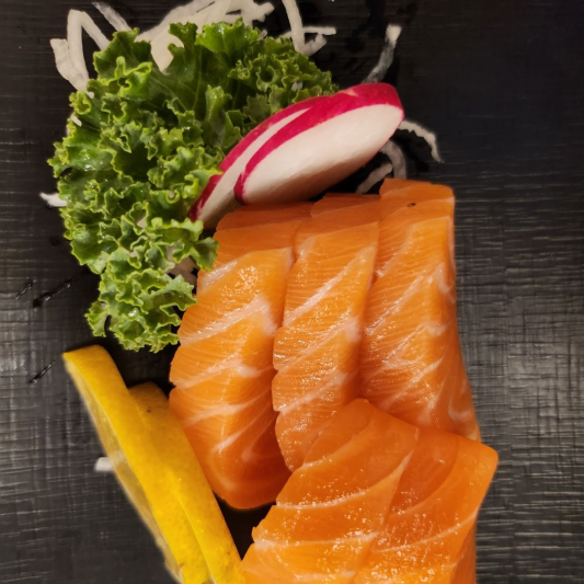 Salmon Sashimi (Atlantic) (5 pcs)
